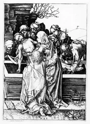 Die Grablegung, ca. 1475